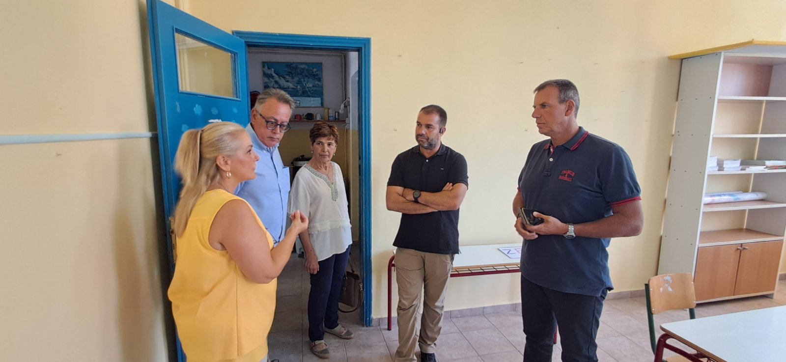 Επίσκεψη και αυτοψία του Δημάρχου Σπάρτης σε σχολικές μονάδες ενόψει έναρξης της νέας εκπαιδευτικής χρονιάς – Επισκευές και παρεμβάσεις σε 20 σχολεία