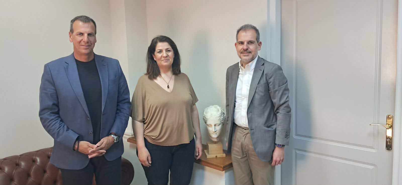 Συνάντηση του Δημάρχου Σπάρτης με τη Διοικήτρια του Γενικού Νοσοκομείου Λακωνίας