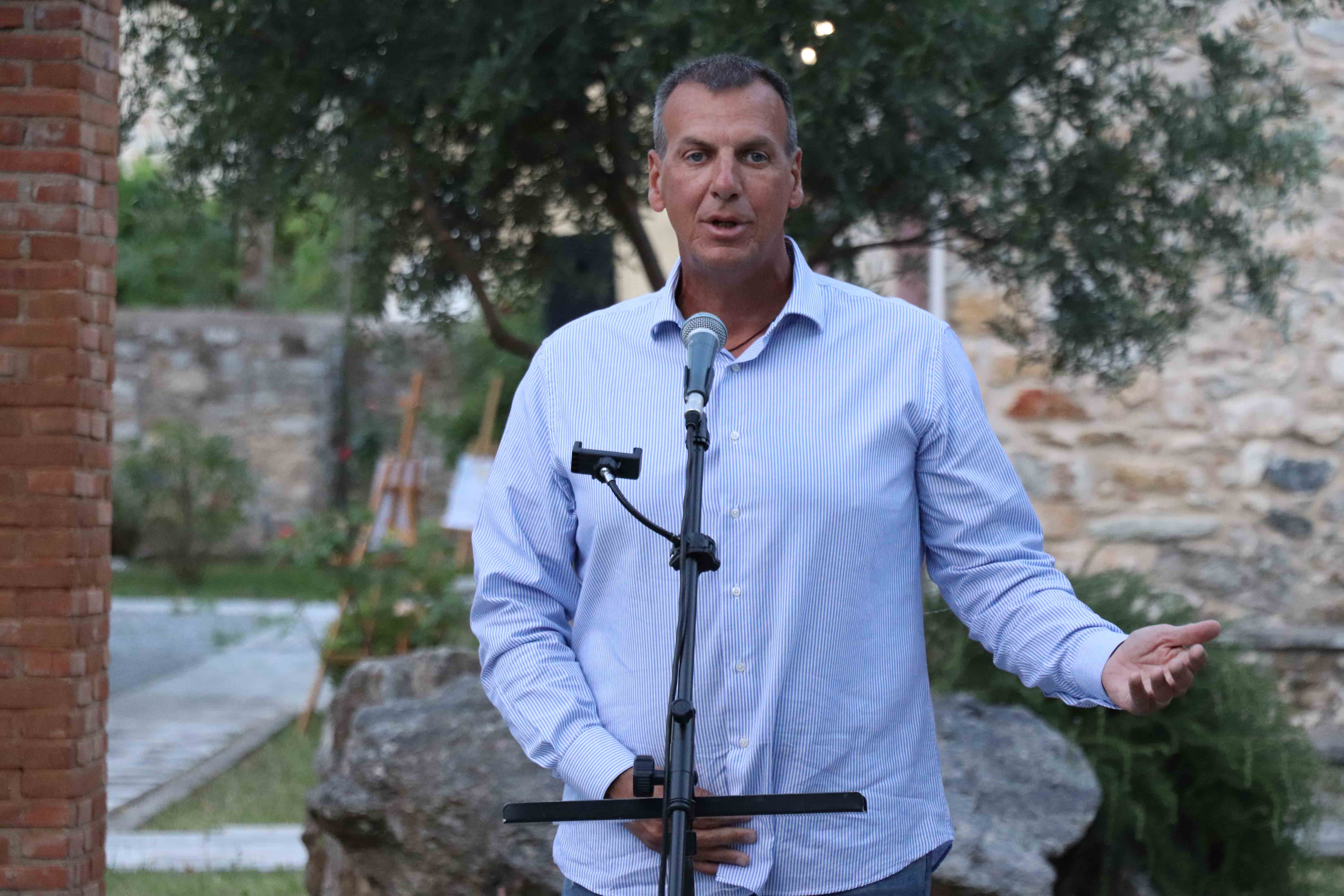 Ισχυρό μήνυμα στήριξης του Δημάρχου Σπάρτης, Μιχάλη Βακαλόπουλου, προς το ΙΝΕΒΥΠ – Εκδήλωση ManTech fest 2026 στον Μυστρά