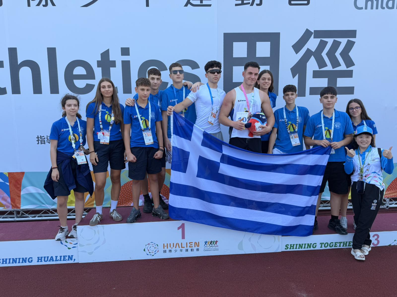 Με μετάλλιο στις αποσκευές και εξαιρετικές επιδόσεις επέστρεψε η ομάδα του Δήμου Σπάρτης από τους 58ους Διεθνείς Παιδικούς Αγώνες 
