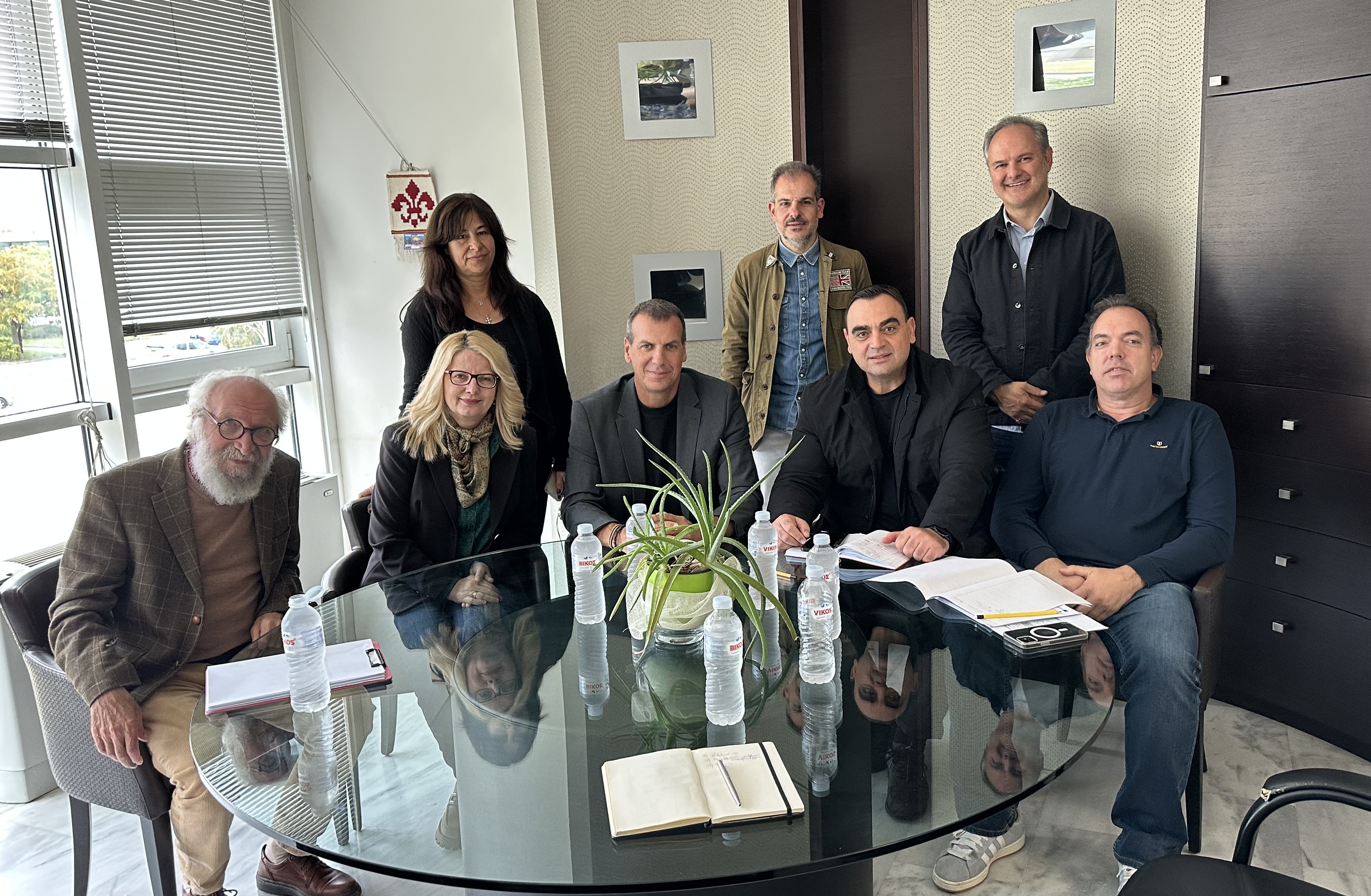 Συνάντηση εργασίας στο Διοικητήριο Π.Ε. Λακωνίας για την ενίσχυση του Ερευνητικού Προγράμματος Αμυκλών