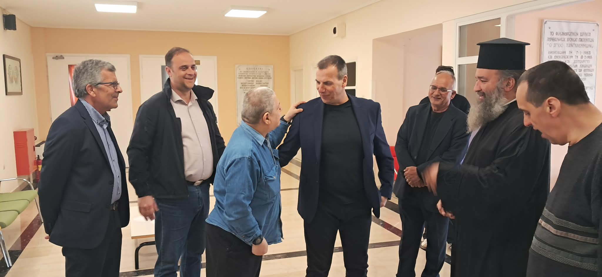 Προσφορά αγάπης και ευχές του Δημάρχου Σπάρτης, Μιχάλη Βακαλόπουλου, στο Άσυλο Ανιάτων Σπάρτης