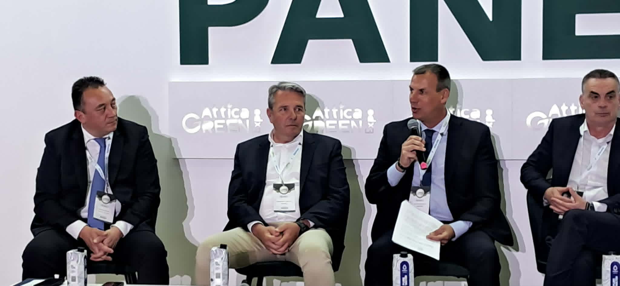 Ο Δήμαρχος Σπάρτης, Μιχάλης Βακαλόπουλος, στην 5η Attica Green Expo 2026