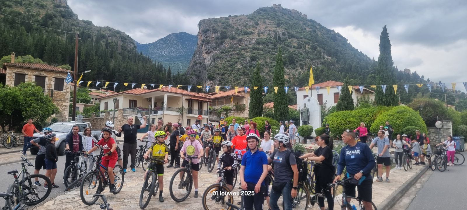 Μικροί και μεγάλοι ποδηλάτες χάρηκαν την Σπάρτη – Με συμμετοχή η 3η Ποδηλατάδα Σπάρτης «Όλοι Μαζί»