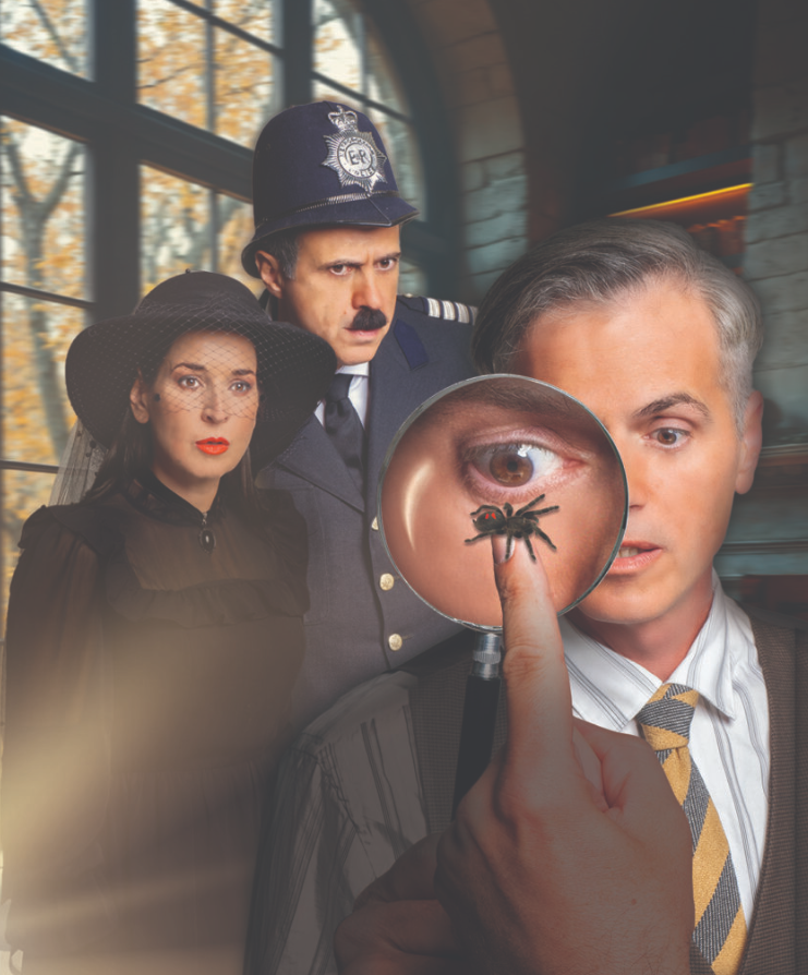 «Ο Επιθεωρητής Ντρέικ και η Μαύρη χήρα»  του David Tristram – Δευτέρα 18 Αυγούστου στις 21:30 στο Σαϊνοπούλειο Αμφιθέατρο 