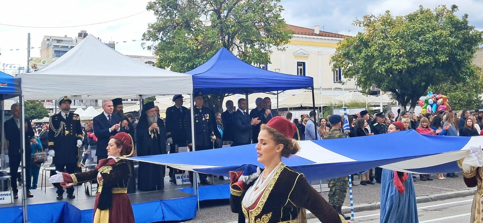 Λαμπρές οι εορταστικές εκδηλώσεις στο Δήμο Σπάρτης για την εθνική επέτειο της 25ης Μαρτίου 1821