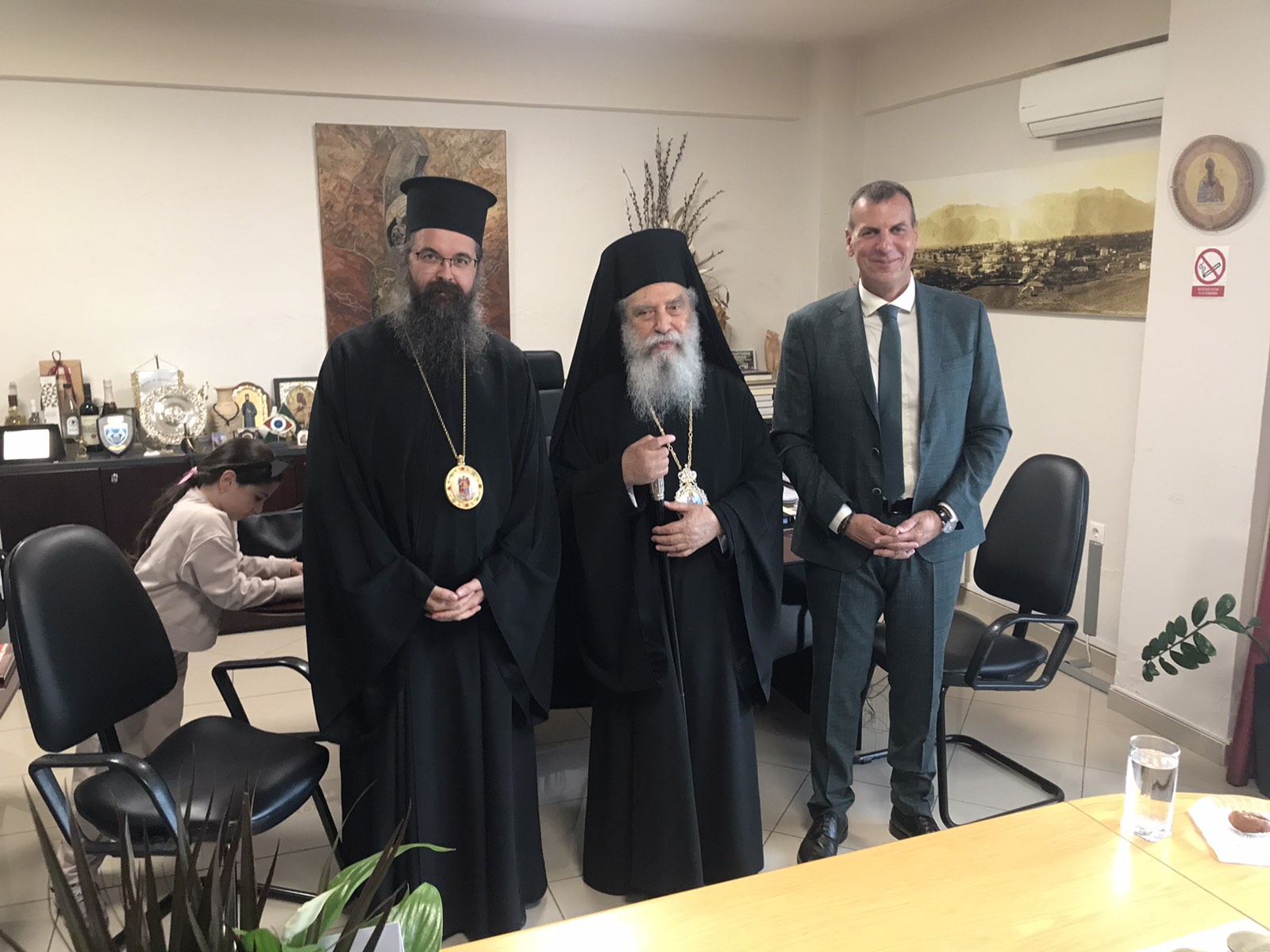 Ευχές στον Δήμαρχο Σπάρτης για την ονομαστική του εορτή