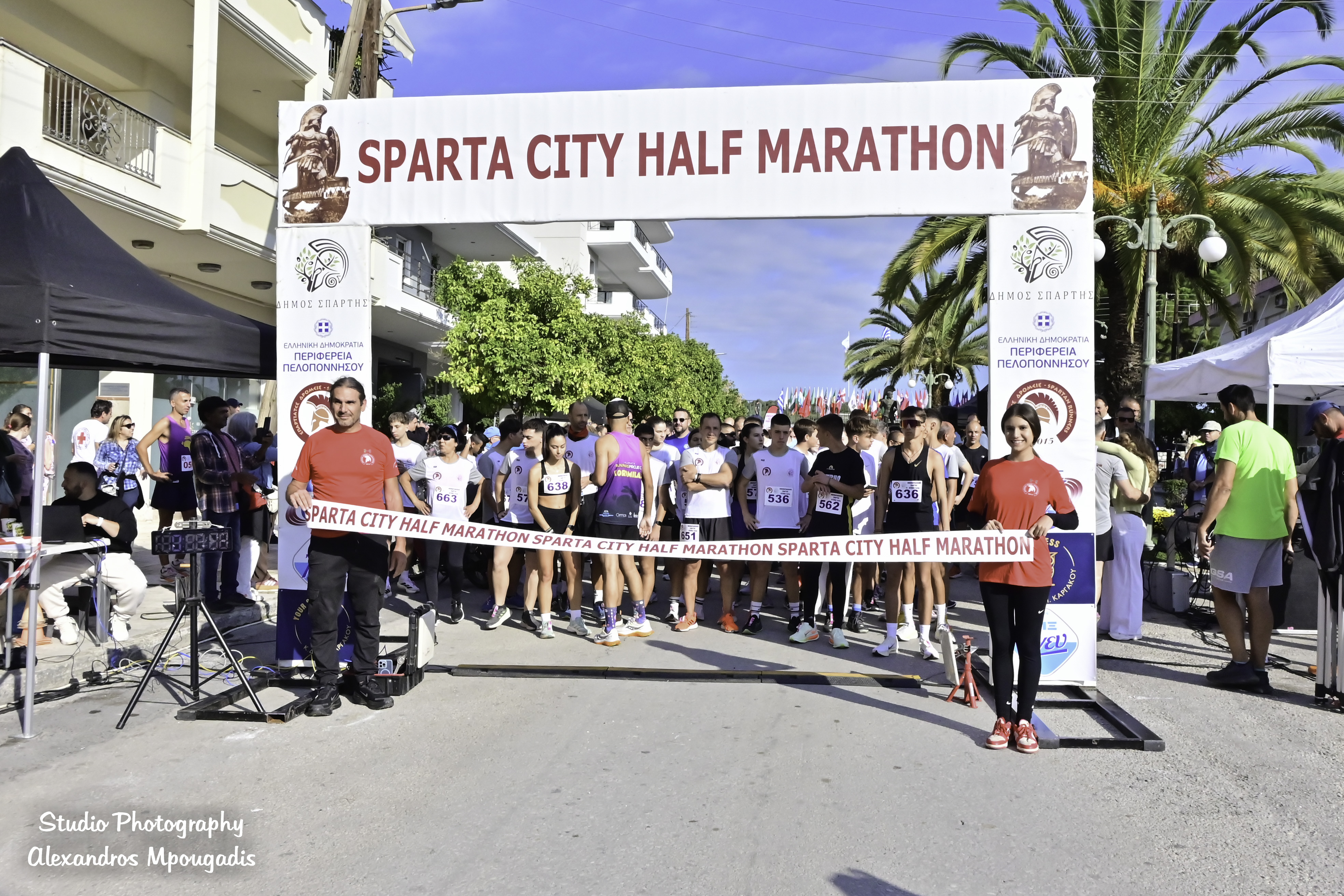 Με μεγάλη επιτυχία ο 2ος Ημιμαραθώνιος Σπάρτης από τον Δήμο Σπάρτης και τους Σπαρτιάτες Δρομείς