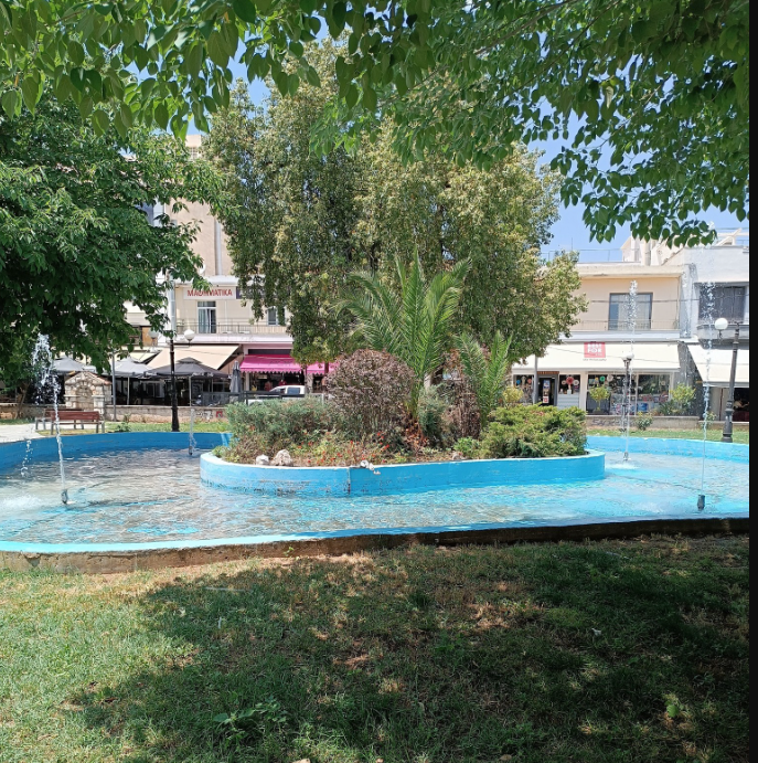 Παρεμβάσεις της Υπηρεσίας Πρασίνου με φύτευση λουλουδιών και επαναλειτουργία των συντριβανιών της Σπάρτης