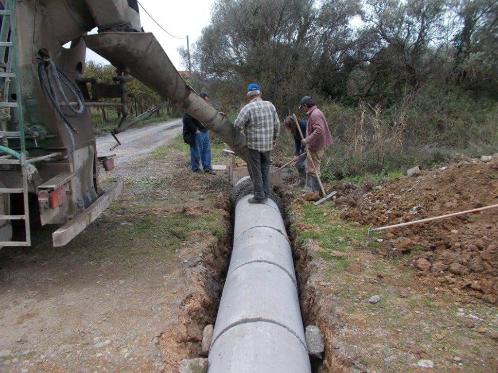 Οδοποιία και τεχνικά έργα στη Δημοτική Ενότητα Μυστρά