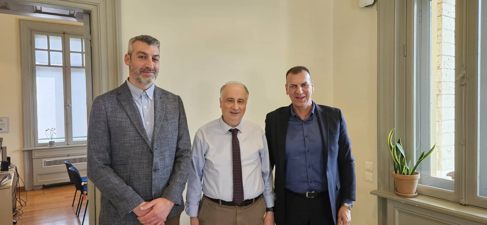 Συνάντηση του Δημάρχου Σπάρτης με τον Πρόεδρο του Πράσινου Ταμείου