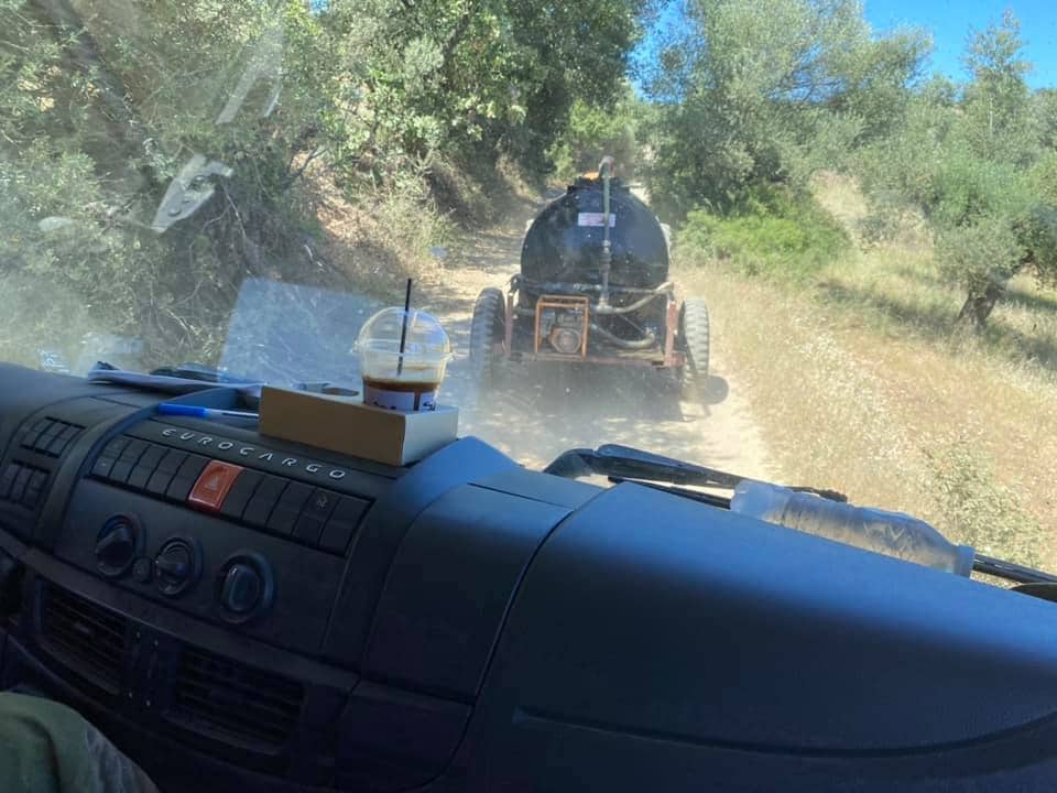 Πυρκαγιά στο Δαφνί