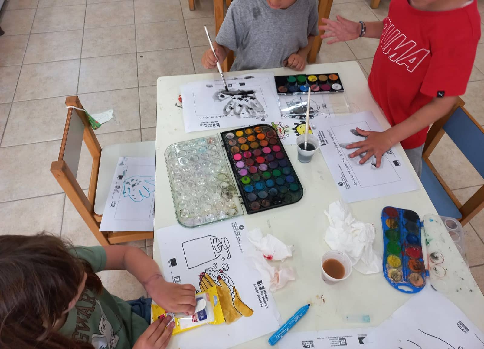 «Χέρια Καθαρά» στο Νηπιαγωγείο Ελαφονήσου