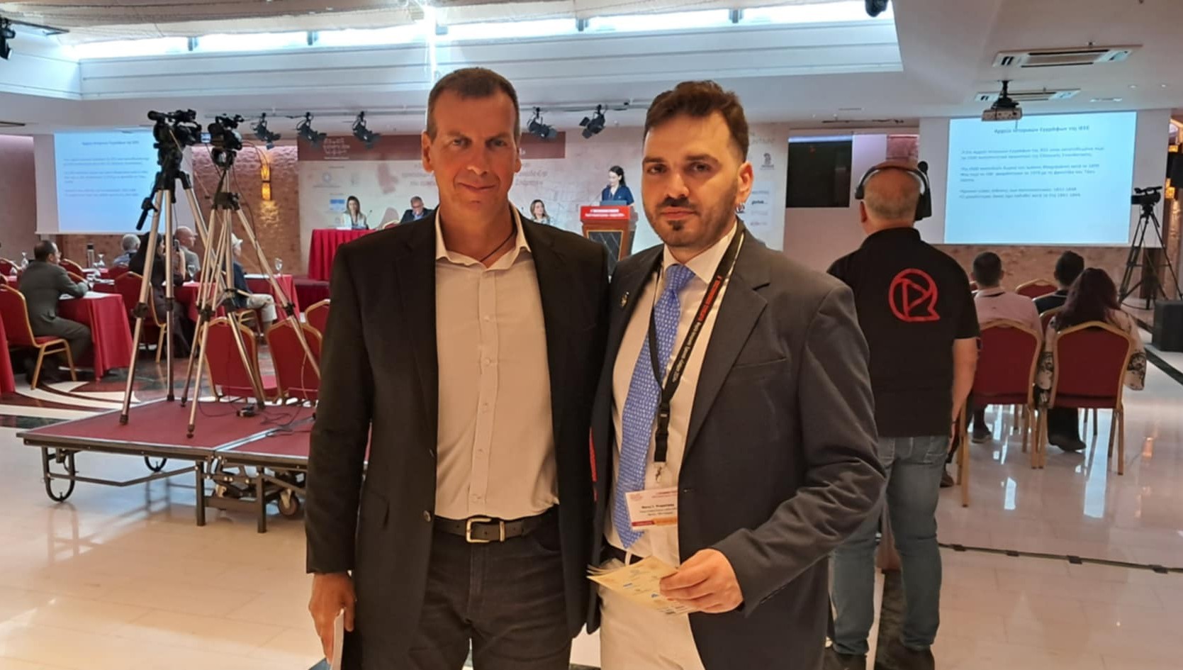 Ο Δήμαρχος Σπάρτης και ο Πρόεδρος του Δημοτικού Συμβουλίου στο Α΄ Επιστημονικό Συνέδριο του Φορέα Ιστορικής Έρευνας «Σπάρτη 2034»